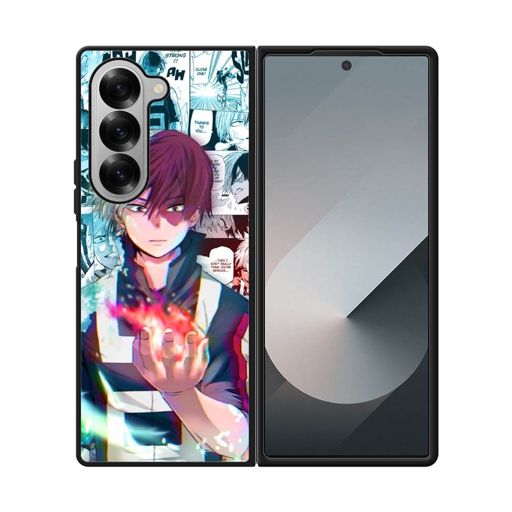 Burn Todoroki Shoto Samsung Galaxy Z Fold 7 5G Case QC9252
