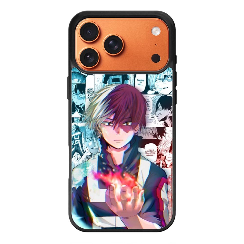 Burn Todoroki Shoto iPhone 17 Pro Max Case QC9252