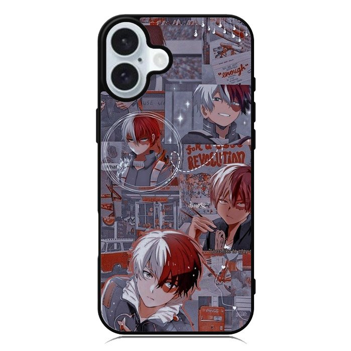 Todoroki Cool iPhone 16 Plus Case QC9239