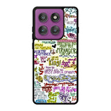 Disney Song Lyrics Motorola Moto Edge 60 Pro Case QC4702