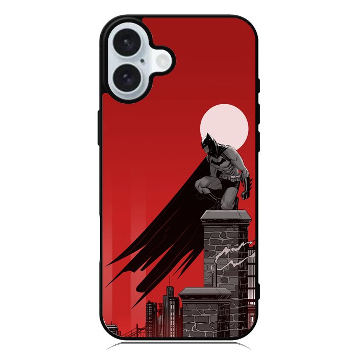 Batman Red Moonlight iPhone 16 Plus Case QC4092