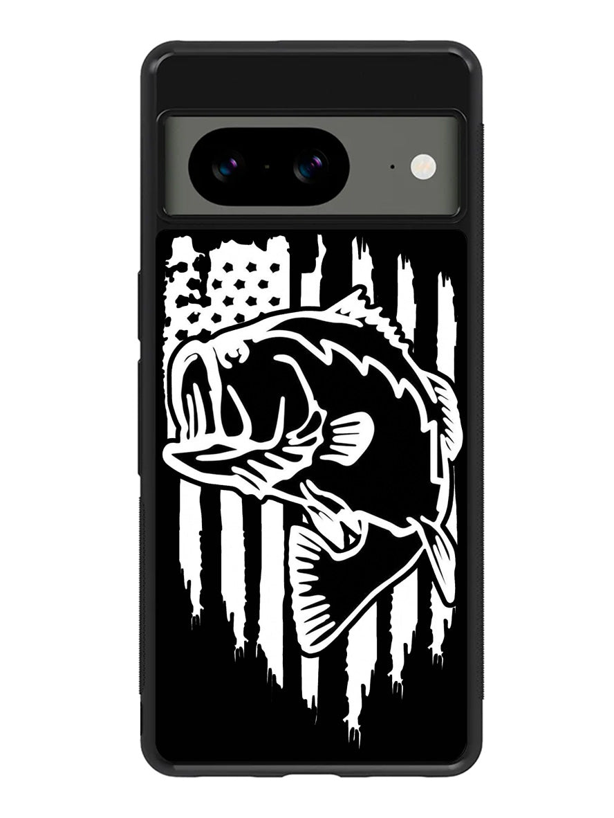 Bass Fishing Google Pixel 8A Case QC4078