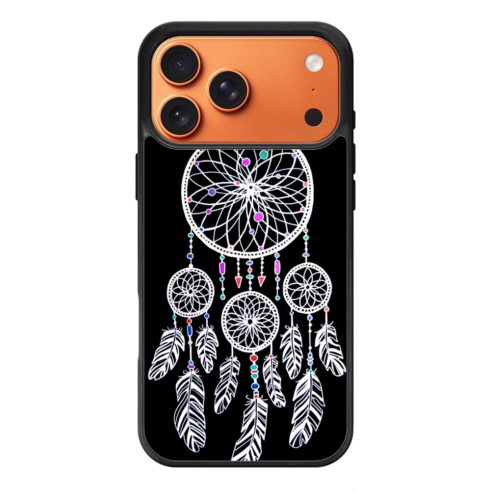 Black Dream Catcher iPhone 17 Pro Max Case QC4163