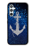 Blue Glitters Anchor Samsung Galaxy A14 5G Case QC4188