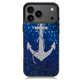 Blue Glitters Anchor Samsung Galaxy S26 Ultra Case OV4188