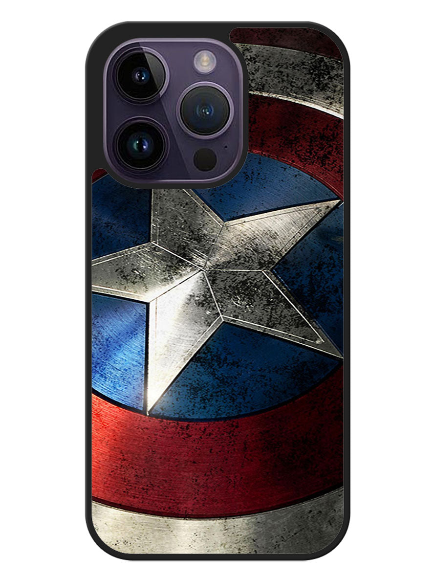 Captain America Shield Snap iPhone 14 Pro Case