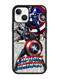 Captain America Marvel DC Comics iPhone 14 Case QC4377