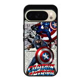Captain America Marvel DC Comics Google Pixel 10 Pro Case QC4377