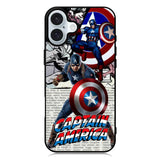 Captain America Marvel DC Comics iPhone 16 Case QC4377