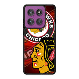 Chicago Blackhawks Logo Motorola Moto Edge 60 Pro Case QC4462