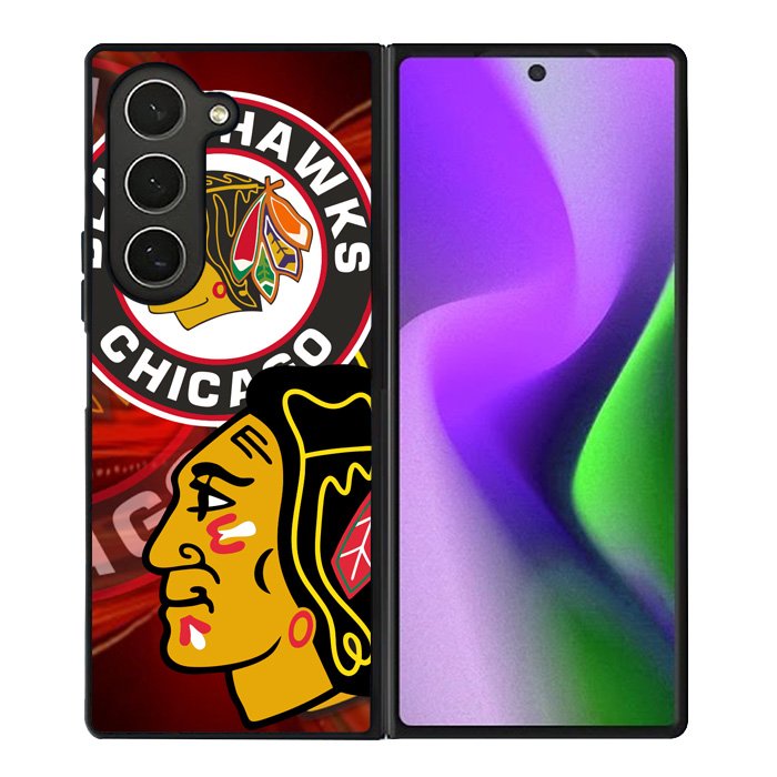 Chicago Blackhawks Logo Samsung Galaxy Z Fold 6 5G 2024 Case OV4462