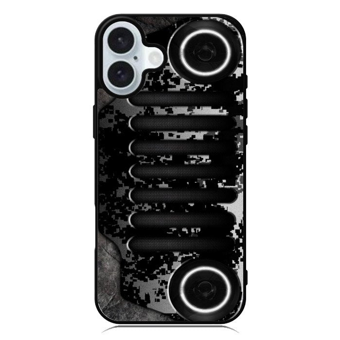 Jeep Grille iPhone 16 Plus Case QC5320