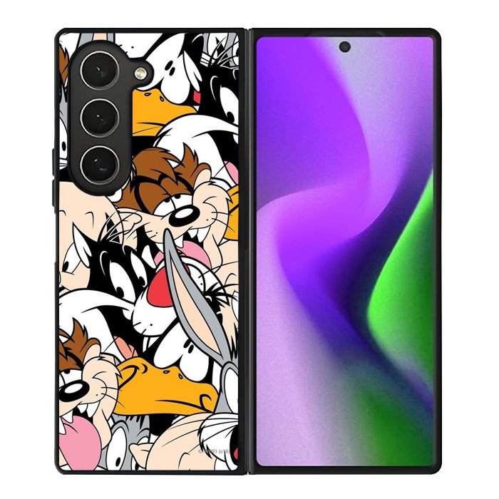 Looney Tunes Character Samsung Galaxy Z Fold 6 5G 2024 Case OV3452