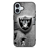 Logo Oakland Raiders iPhone 16 Plus Case QC3438