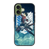 Levi Ackerman Attack on iPhone 17 Case OV3505