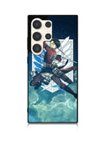 Levi Ackerman Attack on Samsung Galaxy S25 Ultra 5G Case QC3505
