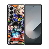 My Hero Academia Anime Poster Samsung Galaxy Z Fold 7 5G Case OV3195