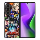 My Hero Academia Anime Poster Samsung Galaxy Z Fold 6 5G 2024 Case OV3195