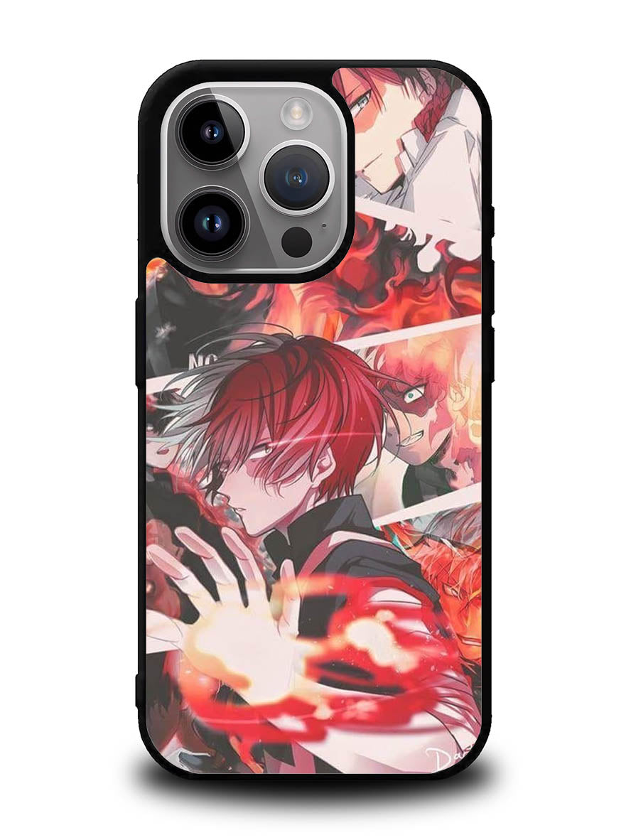 Shoto Todoroki Bnha iPhone 15 Pro Case