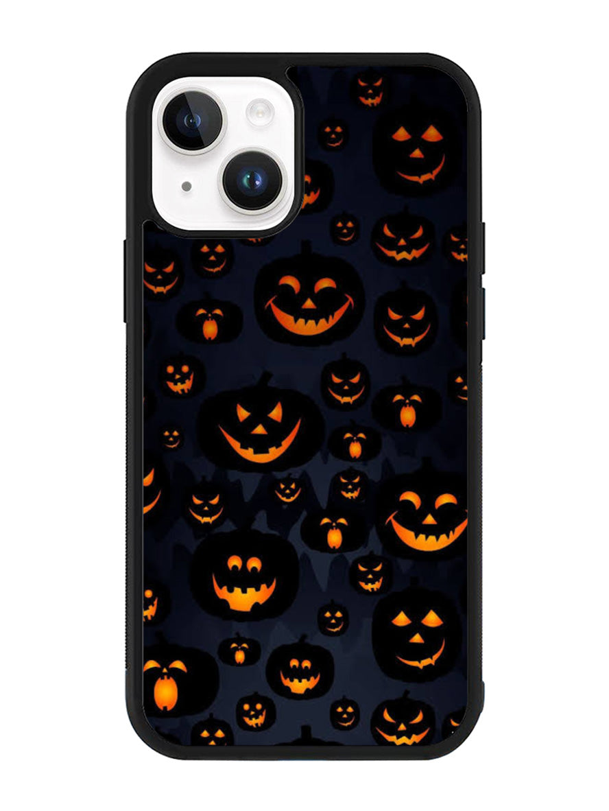 Scary Halloween Pumpkin Masks iPhone 15 Case OV2654