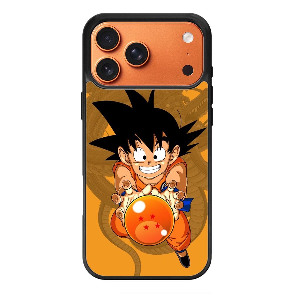 Son Goku and the Dragon Ball iPhone 17 Pro Case OV2545