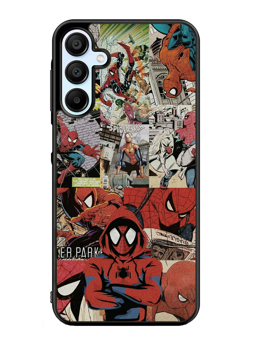 Spiderman Collage 1st Samsung Galaxy A25 5G Case