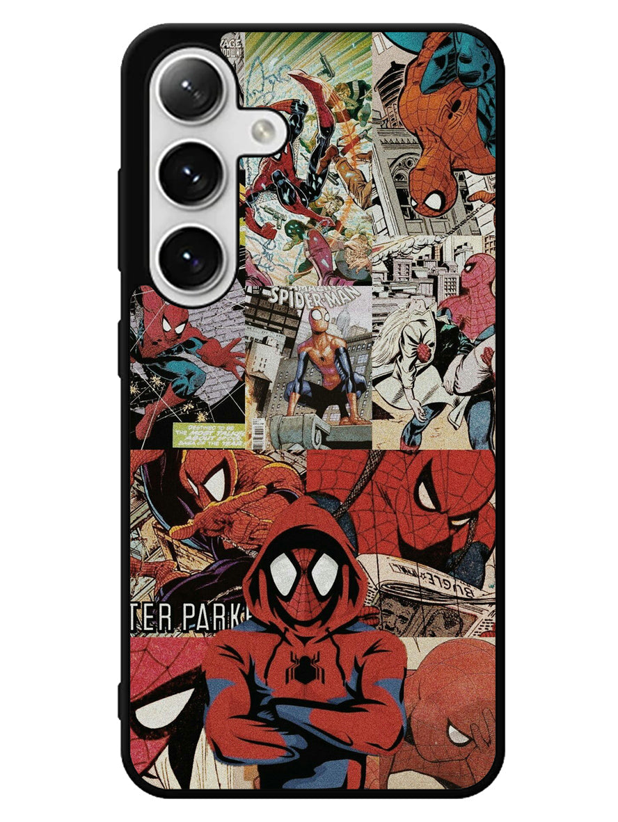Spiderman Collage 1st Samsung Galaxy S25 5G Case