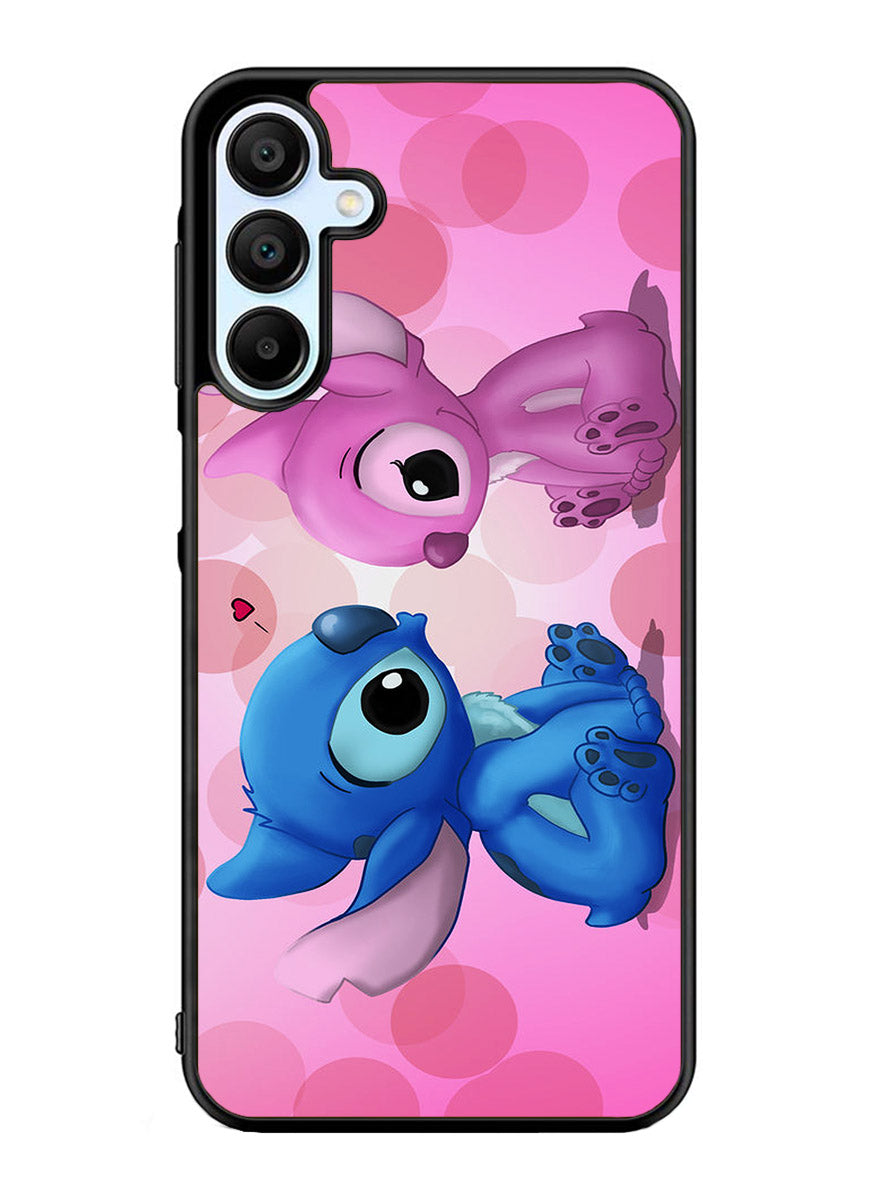 Stitch Pink And Blue 2nd Samsung Galaxy A25 5G Case