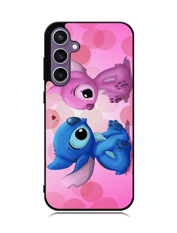 Stitch Pink And Blue 2nd Samsung Galaxy S23 FE 5G Case