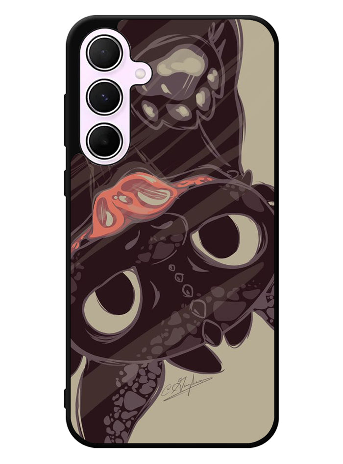 Toothless How To Train Your Dragon 3rd Samsung Galaxy A35 5G Case
