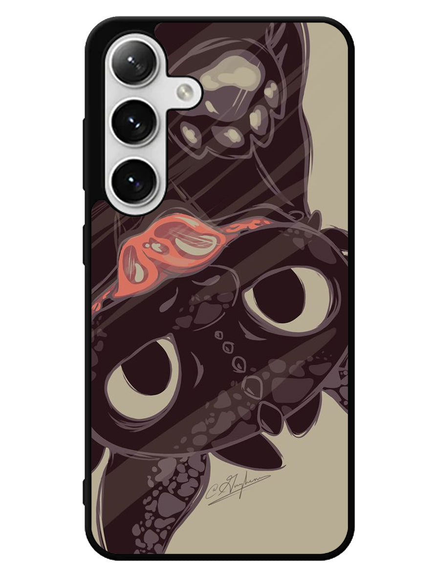 Toothless How To Train Your Dragon 3rd Samsung Galaxy S25 5G Case
