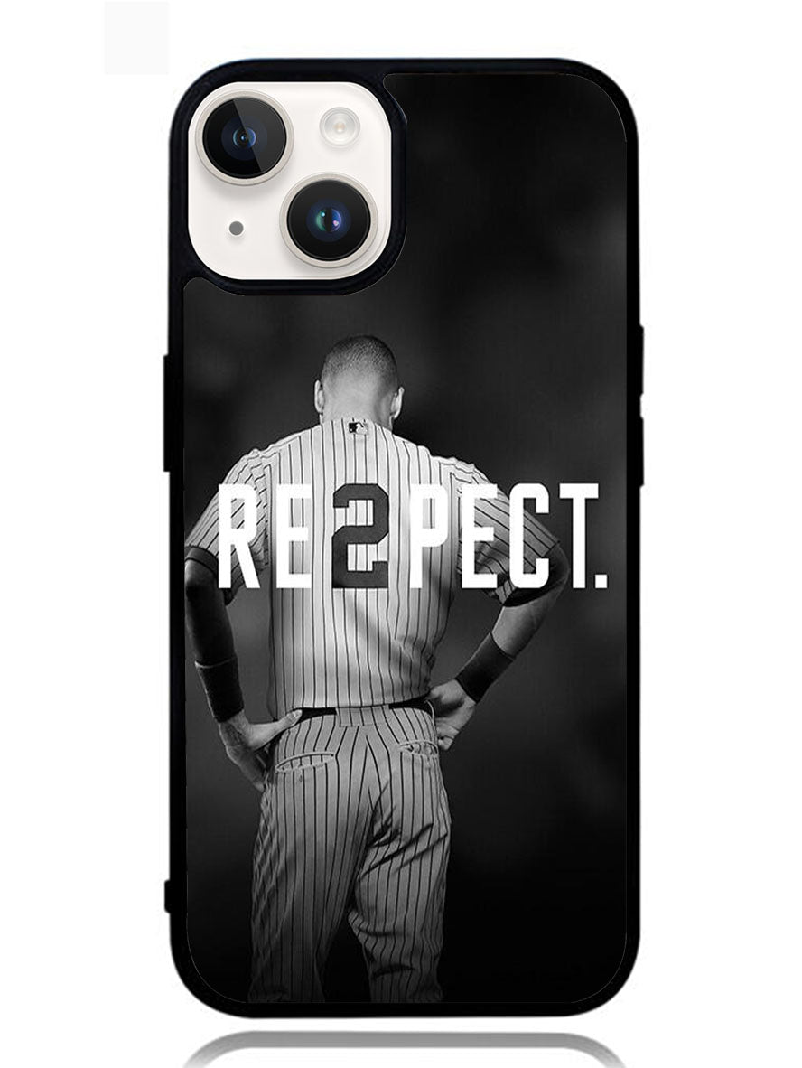 Derek Jeter Respect iPhone 14 Case OV2888