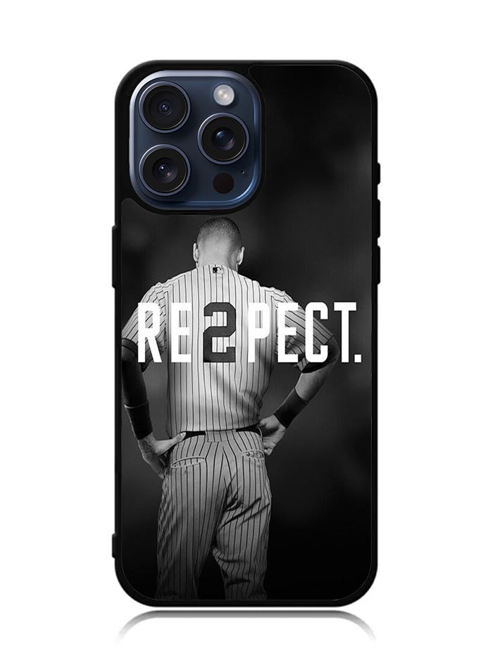 Derek Jeter Respect iPhone 15 Pro Max Case OV4653