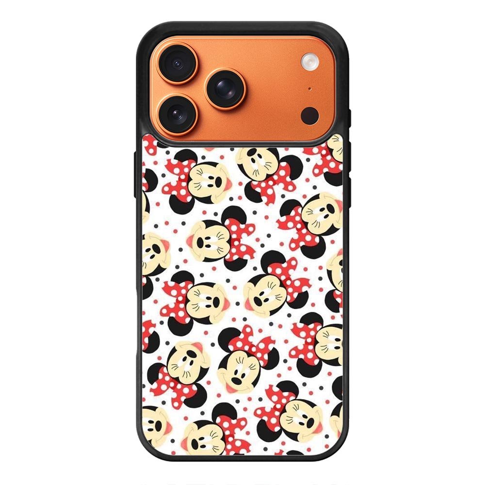 Disney Minnie Mouse Face Cute iPhone 17 Pro Case OV4705