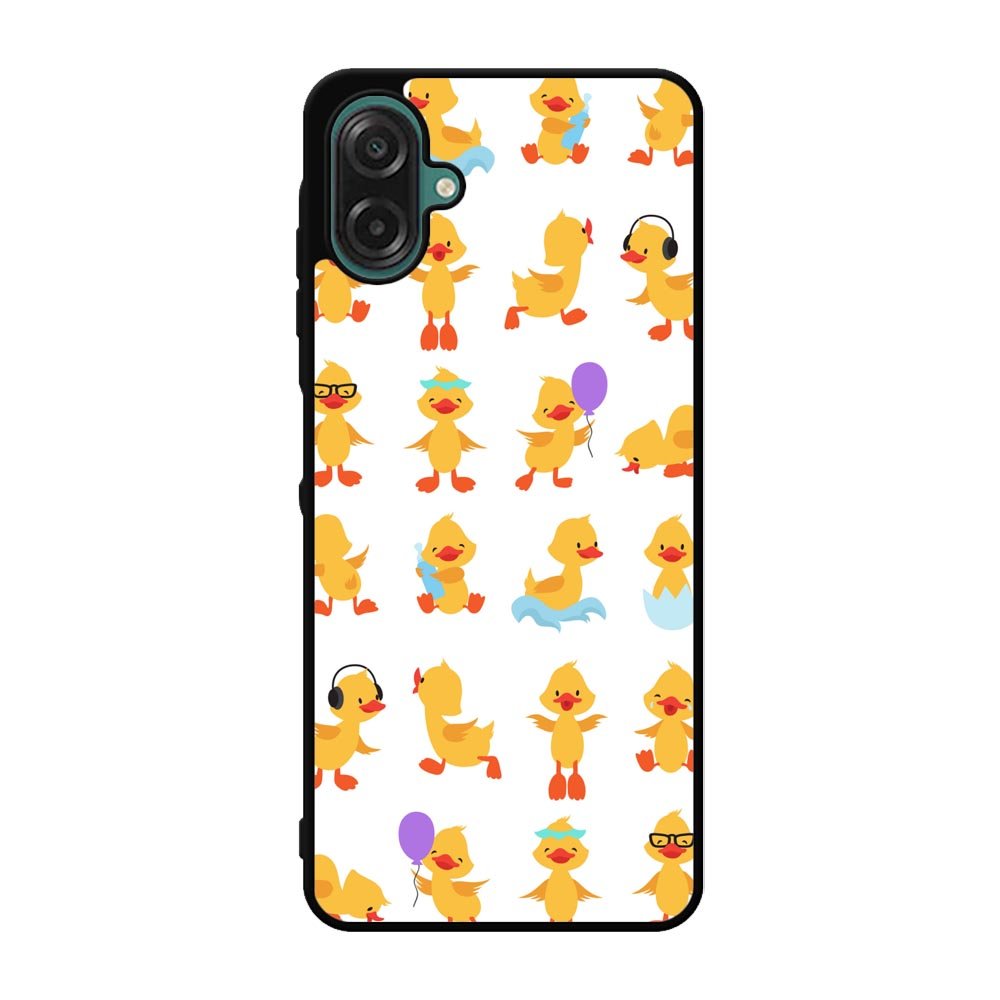 Duck Character Cute Samsung Galaxy A07 Case OV4789