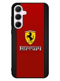 Ferrari Chrome Logo Samsung Galaxy A35 5G Case