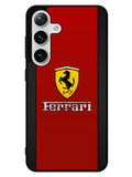 Ferrari Chrome Logo Samsung Galaxy S24 5G Case