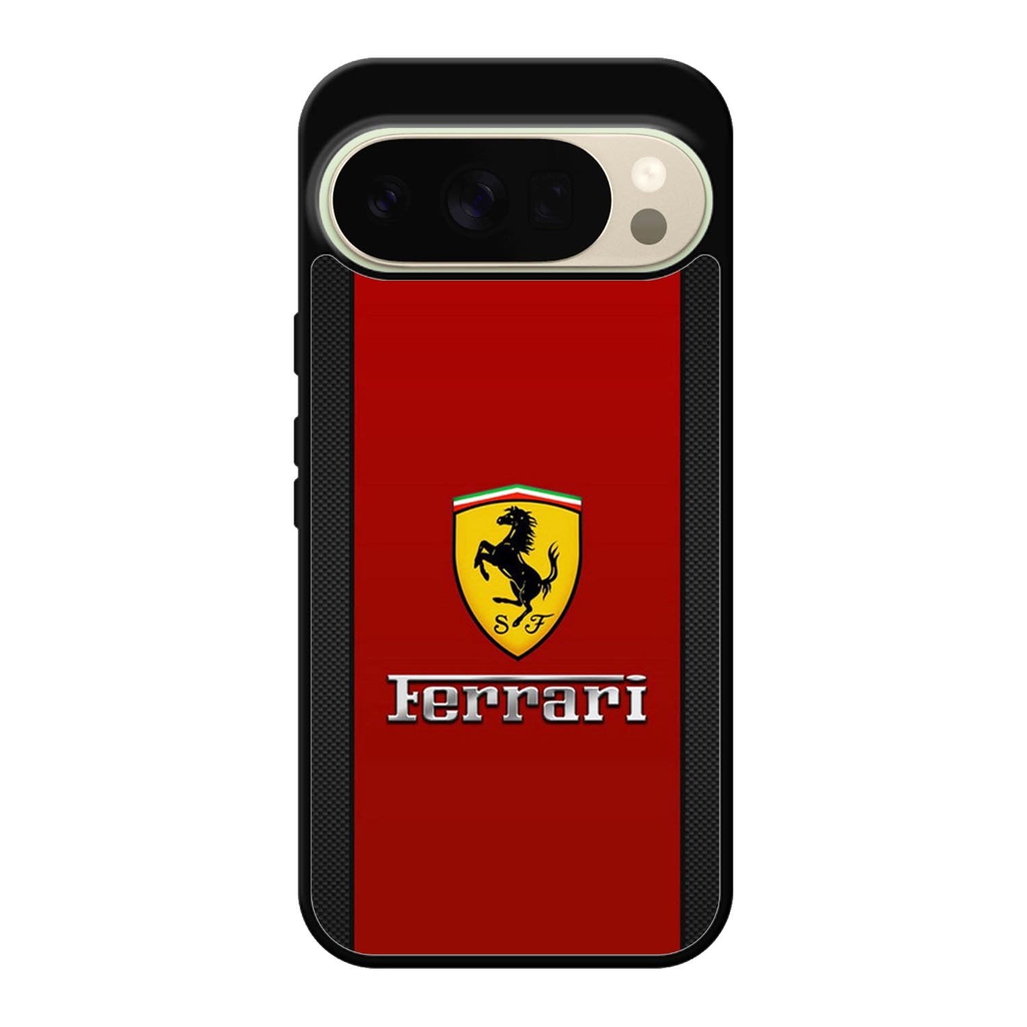 Ferrari Chrome Logo Google Pixel 10 Pro XL Case