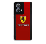 Ferrari Chrome Logo Motorola Moto Edge 2024 Case OV4763