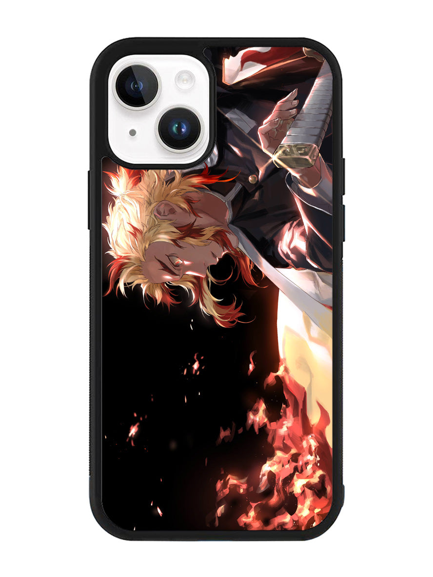 Flame Pillar Rengoku Kyoujurou iPhone 15 Case OV4877