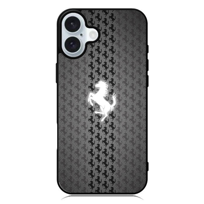 Glow Horse Ferrari iPhone 16 Plus Case QC4934