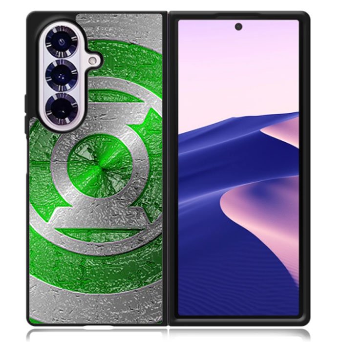 Green lantern logo Samsung Galaxy Z Fold 7 Case OV5048