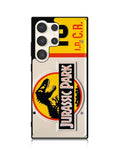 Jurassic Park Jeep License Samsung Galaxy S25 Ultra 5G Case