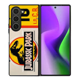 Jurassic Park Jeep License Samsung Galaxy Z Fold 6 Case