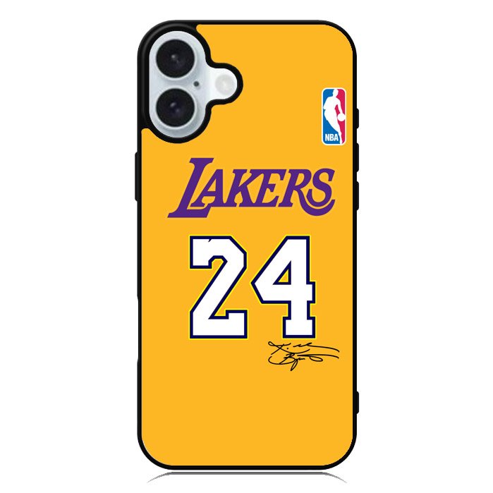 Lakers 24 iPhone 16 Plus Case
