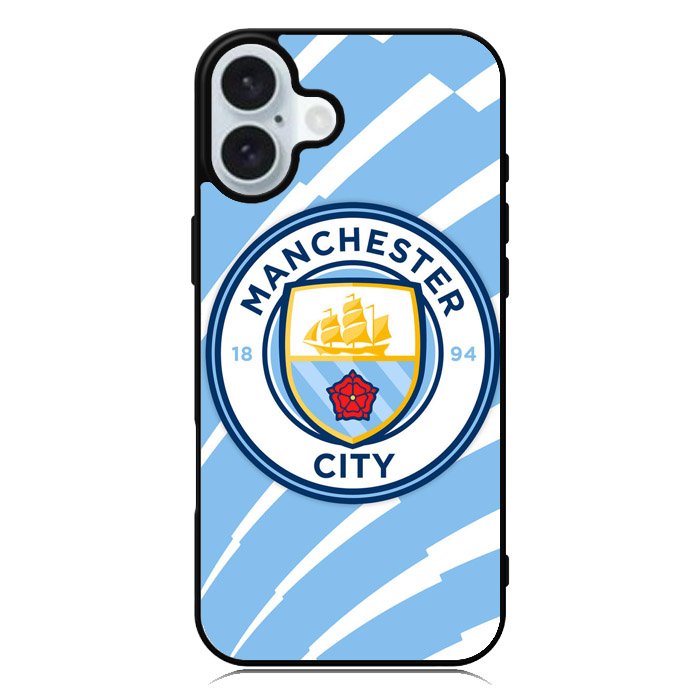 Manchester city Logo iPhone 16 Plus Case QC3429