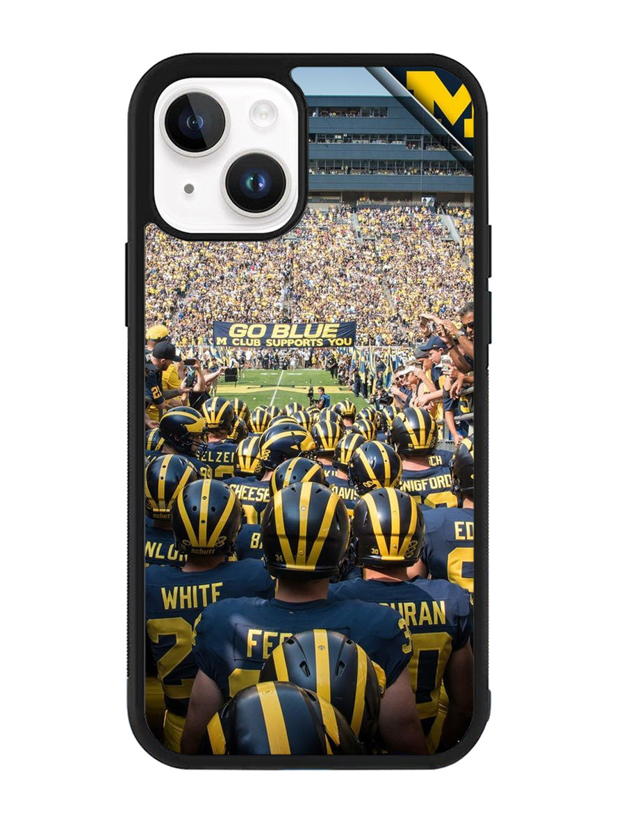 Michigan Wolverines iPhone 15 Case OV3310