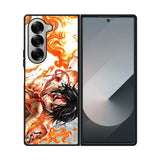 One Piece Fire Samsung Galaxy Z Fold 7 5G Case OV2985