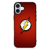 The Flash Logo iPhone 16 Plus Case QC2249