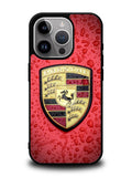Porsche Car Logo iPhone 15 Pro Max Case OV2841